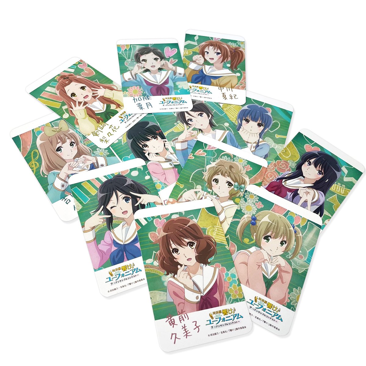 다들 주머니 속에 유포니엄 포토카드 12종은 품고 있잖아요😎 4/26(금) 오늘부터 메가박스에서 #유포니엄 #앙콘 관람하면 포토카드 증정! #극장판울려...