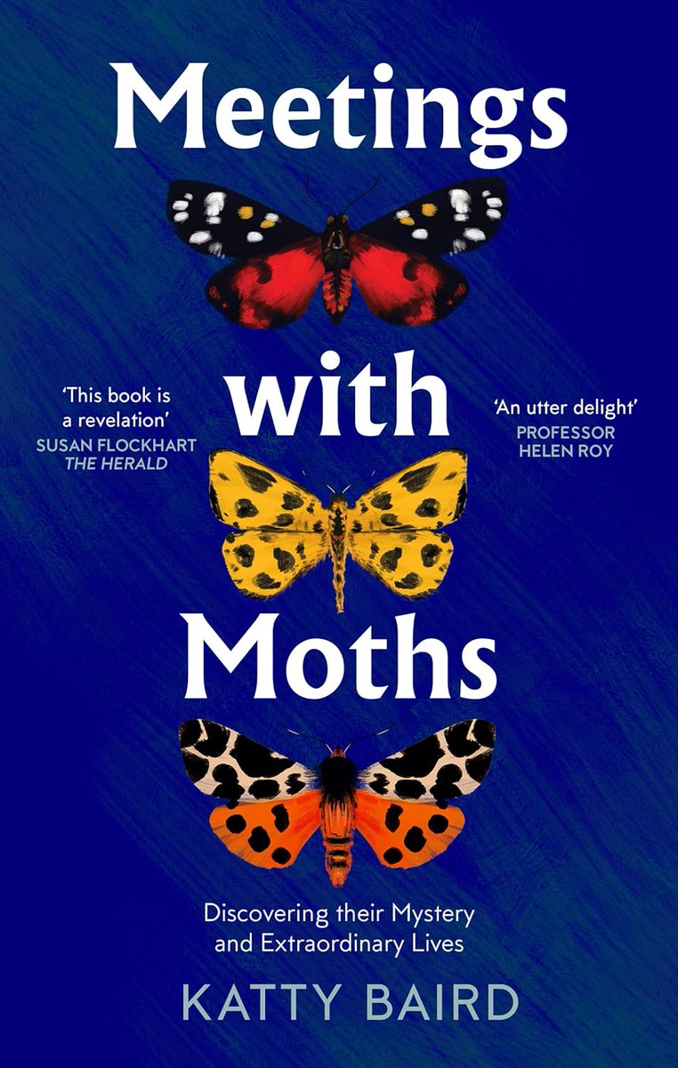 Out now in paperback – Meetings with #Moths: Discovering Their Mystery and Extraordinary Lives @kattyponder @4thEstateBooks @HarperCollinsUK @savebutterflies @ukbutterflies @BritishMoths @RoyEntSoc @amentsoc @Insect_Science #insects #entomology #lepidoptera