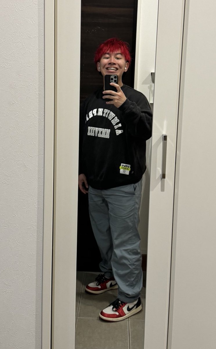 ZETAの新作アパレル貰った！(髪も染めた)