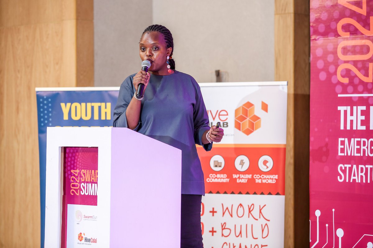 #swarm24 - 'You can not just build for Uganda. At the #YSAU, a startup is designed to build and scale for the international market. To realize unicorns whose value is over 1billion dollars states @RitaNgenzi, the National Coordinator at the @ITCnews