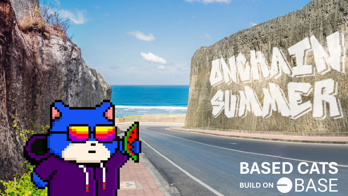 Are you onchained yet, anon?  

#onchain is the new online!  

#BasedCats #StandWithCrypto 
#BuildOnBase #OnchainSummer