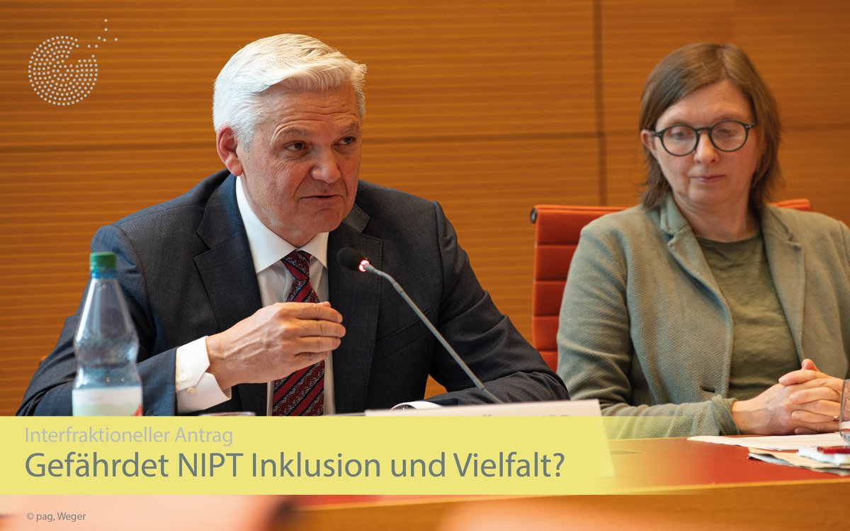 #NIPT mit der Gießkanne auszuschütten, gelte es zu verhindern @StephPilsinger. @HueppeMdB: „Häufigste Konsequenz eines positiven Testergebnisses ist eine Abtreibung.“ @s_schwartze erinnert an häufige falsch positive Tests. @dieschmidt Mehr:↙️ gerechte-gesundheit.de/news/detail/ge…