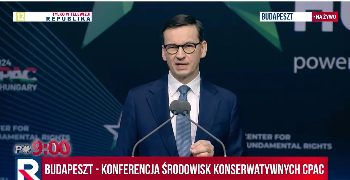 #Budapeszt - Konferencja Środowisk Konserwatywnych #CPAC #CPACHungary #WokeBusters #włączprawdę #TVRepublika