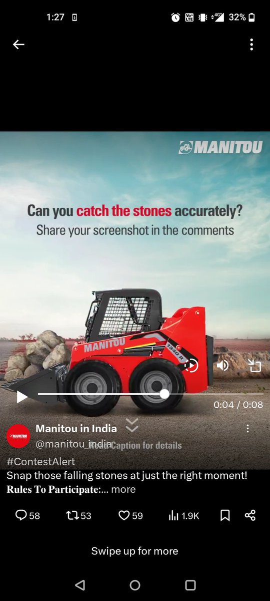 @manitou_india Done #ManitouIndia 

@Chhbi777
@cuteushakumari @ujjawalkumar26