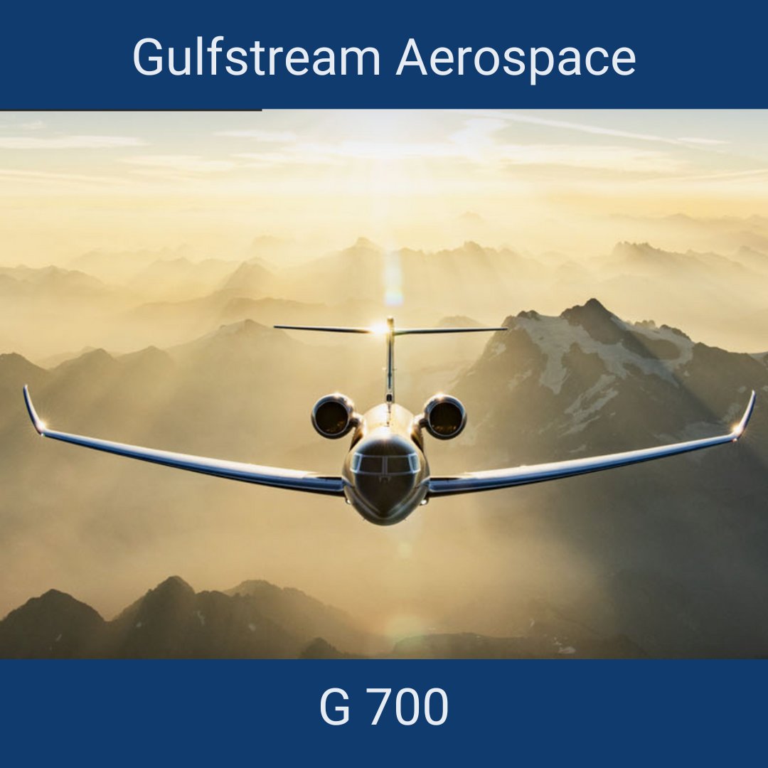 G 700, powered by 2 Rolls-Royce Pearl 700 engines, each 18,250 pounds of thrust. Range up to 7,500nm non-stop, max speed  mach 0,925, max altitude 51,000ft.

#JetApp #PrivateFlight #GulfstreamAerospace #privatejet #aviation #businessjet #luxurylifestyle #corporatejet #travel