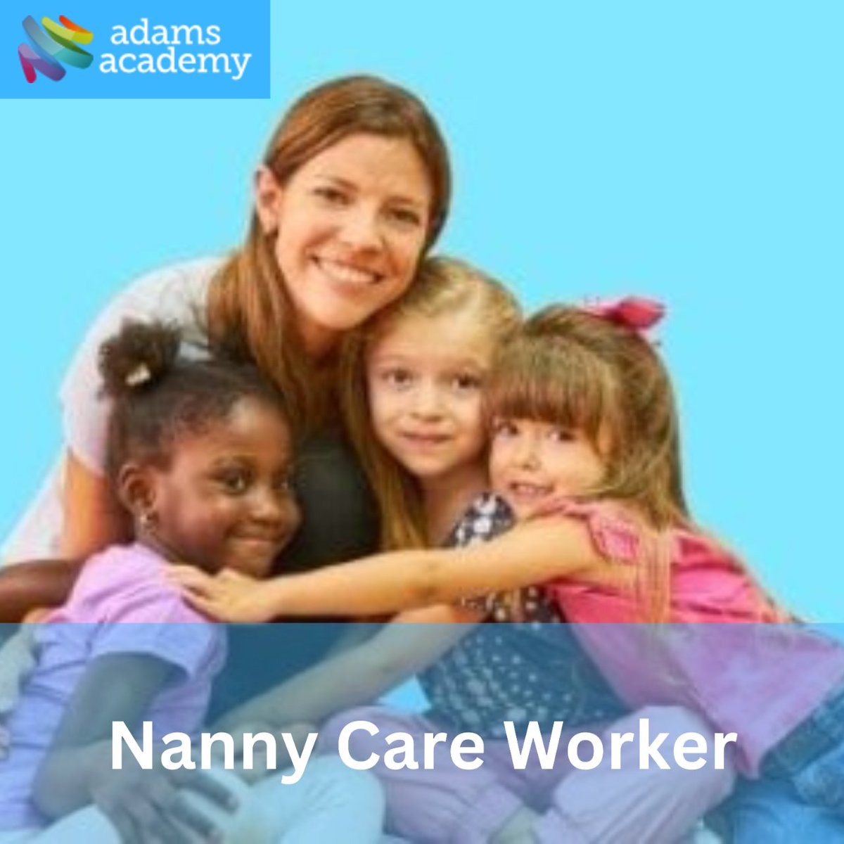 Nurture, care, and create a joyful learning environment for little ones with Adams Academy’s Nanny Care Worker course. Start a rewarding career filled with smiles and growth. Join us to become a guiding star in a child's life! 
#NurturingTheFuture #NannyCare #AdamsAcademy