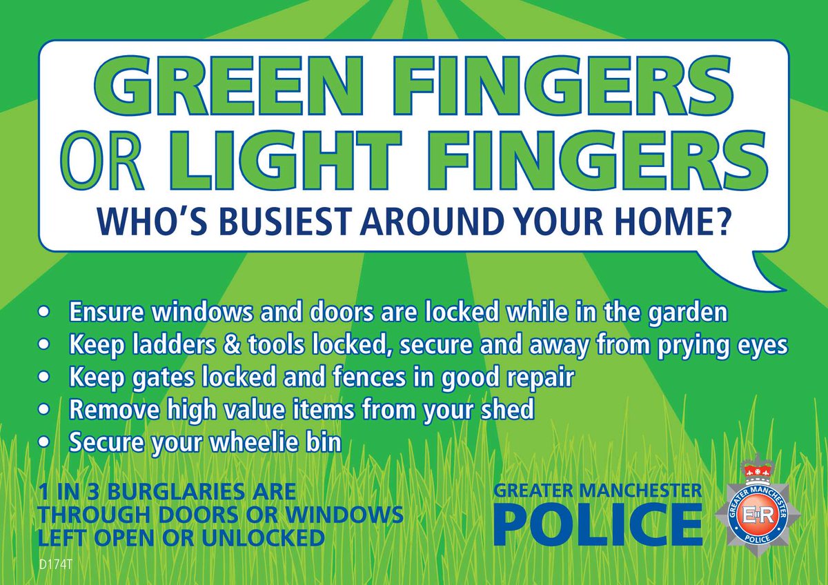 🌞 Crime Prevention Advice 🌞 Protect your garden and outbuildings like sheds to keep your valuables safe! 🏡 Read more here: orlo.uk/aYKKl