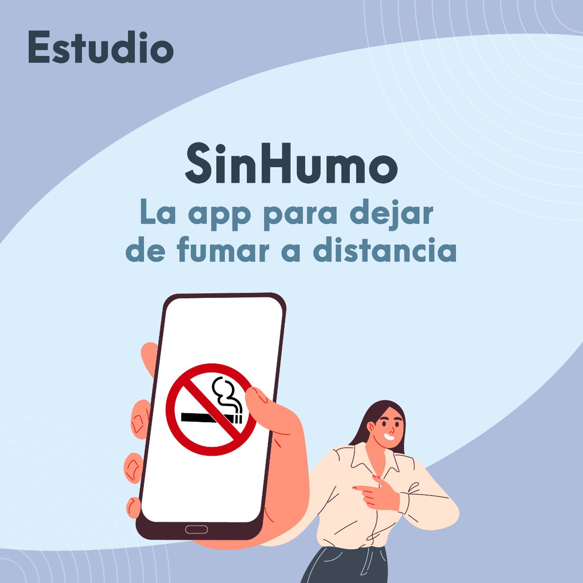 📲 Resultados de SinHumo, la App para dejar de fumar: un 77% de personas dejaron de fumar. 🟢 Los datos confirman los buenos resultados de los tratamientos psicológicos para dejar de fumar y la posibilidad de hacerlo a distancia. 🔗 bit.ly/4bdqYfL | @OUPAcademic