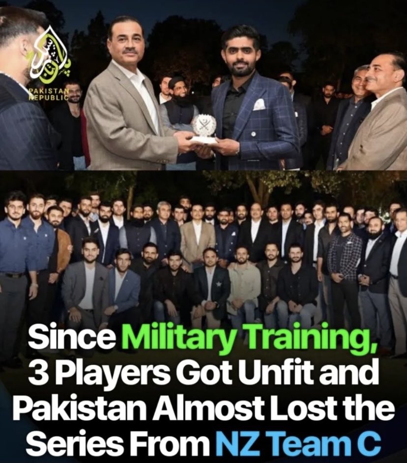 he has singlehandedly destroyed Pakistan’s hope & confidence. Asim Munir & his his handpicked novice, Mohsin Naqvi, has made a laughing stock of the 🇵🇰cricket team. Clear case of false pride & self exaltation, turning gold into dust.DUFFERS kiss of death.