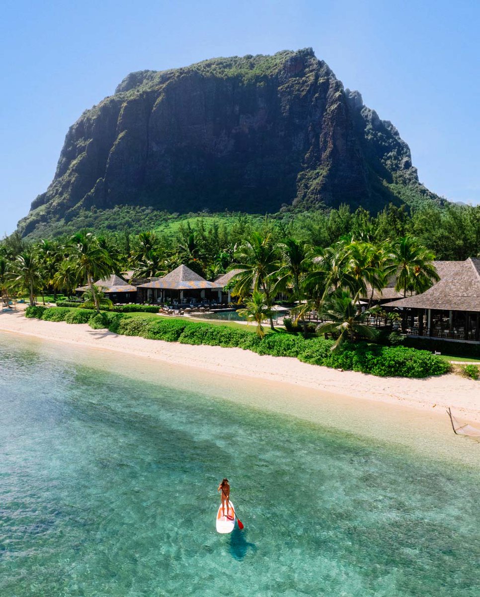 Friday in Mauritius The view at Le Morne #FridayMotivation