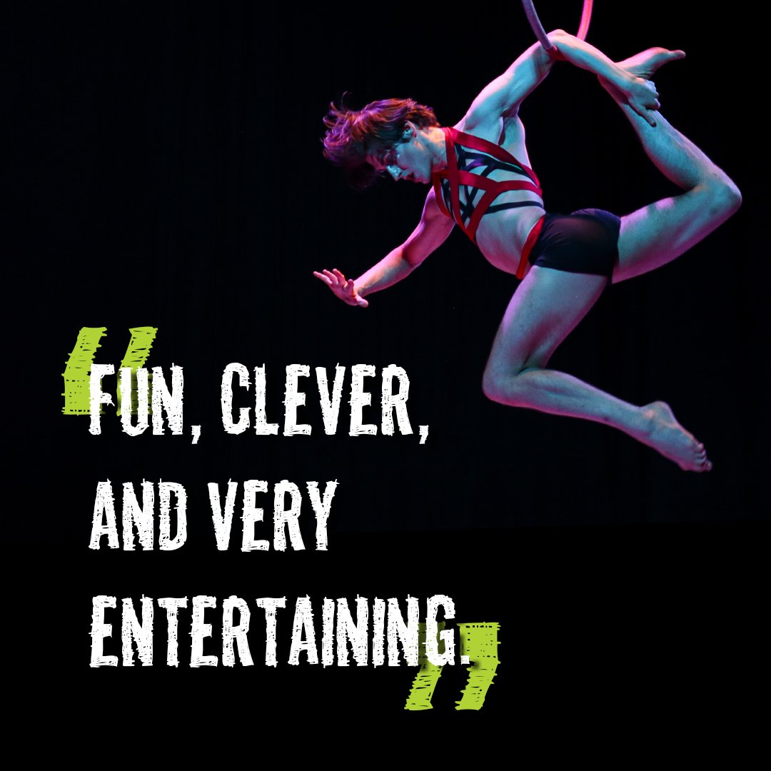 'Fun, clever, and very entertaining.' - audience feedback from Brainfools last Circus Scratch Night. Join them for another spectacular evening of scratch circus performances on Saturday 11 May at 7:30pm Find out more and book your tickets here: jacksonslane.org.uk/events/brainfo…