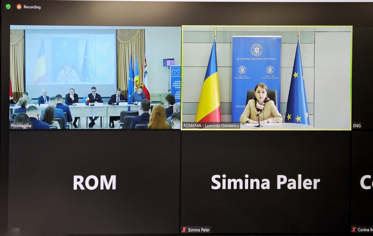 La seminarul internațional organizat la #Chișinău pe tema rezilienței infrastructurii critice, am reconfirmat sprijinul #României pentru R. #Moldova și Balcanii de Vest, prin proiecte concrete pentru creșterea capacității comune de a contracara amenințările hibride. @MihaiPopsoi