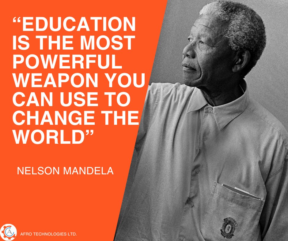 Mandela said education is power. We're putting that power in students' hands across Africa! Join our EdTech movement & teach the future.  
Are you ready to be a part of the change?  
 #edtech #educationrevolution #afrotechnologies #MandelaLegacy #AfricaRising