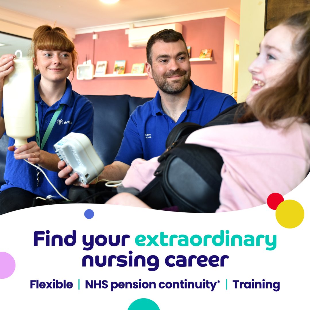 Join #TeamDemelza and help us to make a difference as a Band 6 nurse. 🩺 As a valued member of our team, you will work at our South East London site and be out in the community, spending 1-1 time with children and their families.💙 Read more 👉bit.ly/3VYXFsT
