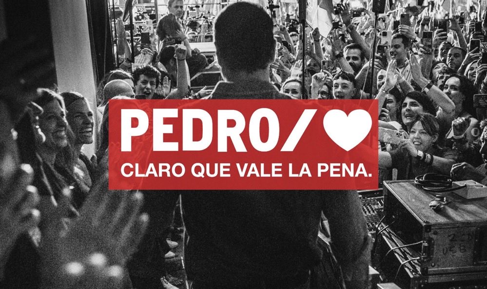 #PedroNoTeRindas #YoConPedro #YoConBegoña 🌹❤️