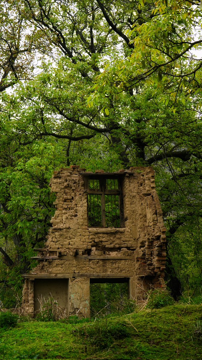 Remains of a house. Somewhere in Anantnag. 2024.