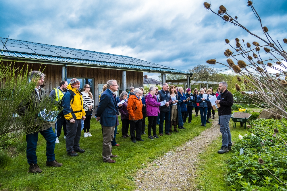 We're bloomin' proud of our Gosling Sike garden 💚 Last week, we hosted a training day for @cumbriainbloom assessors, using the garden to demonstrate the required standards for the biodiversity, environmental and community aspects of the awards 🌼🐝 (1/2) @the_rhs #Cumbria