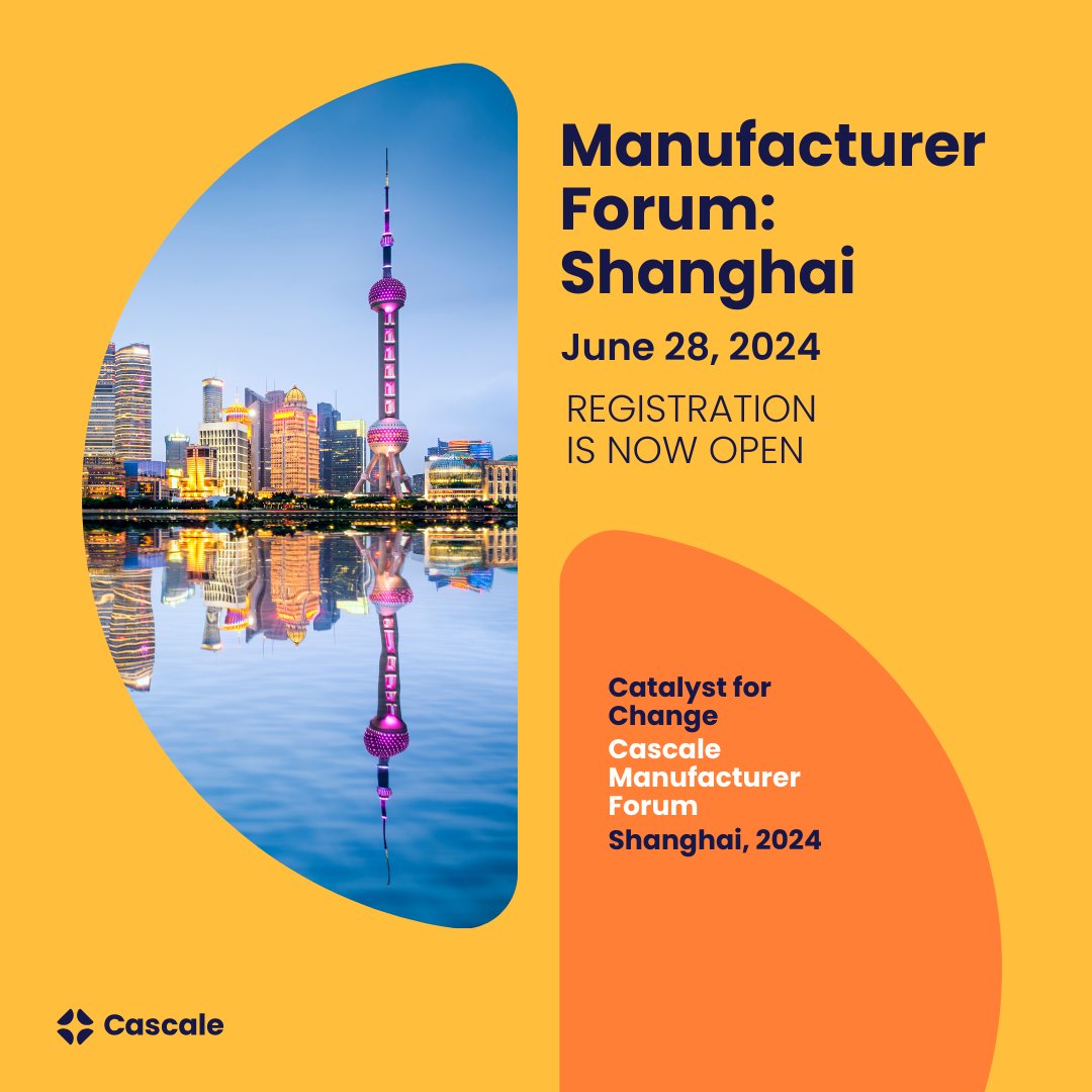Join the Manufacturer Forum: Shanghai on June 28! Hosted alongside @ISPO Shanghai, this event serves as a catalyst for change, focusing on combating climate change, fostering a nature-positive future, and ensuring fair labor practices. 🎟️ Register now! cascale.org/events-trainin…
