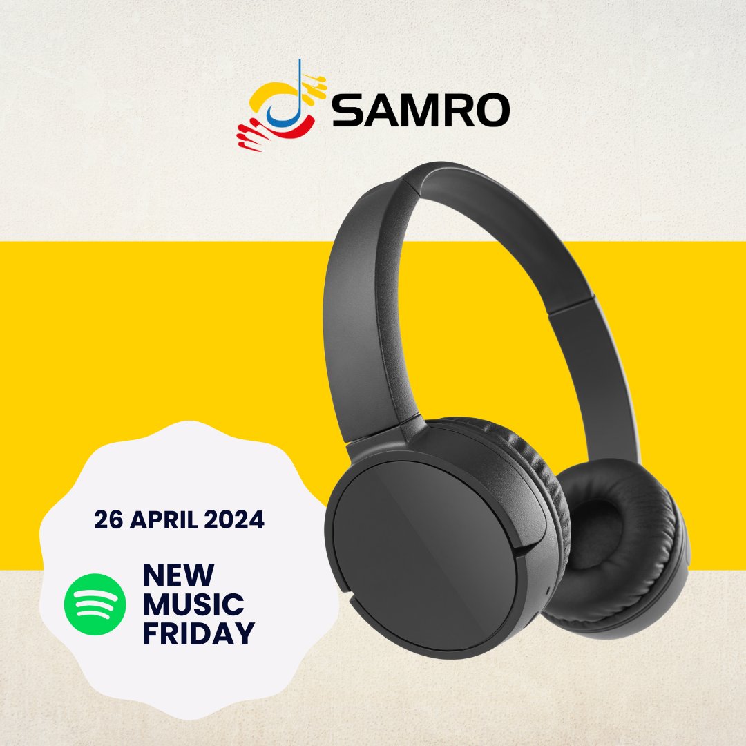 As per our cherished tradition to kickstart the weekend, the latest #NewMusicFriday SAMRO Playlist is live. Immerse yourself in this week's Playlist now available on Spotify via the below link: open.spotify.com/playlist/6xgUR… Share a Spotify link to your latest music releases in the