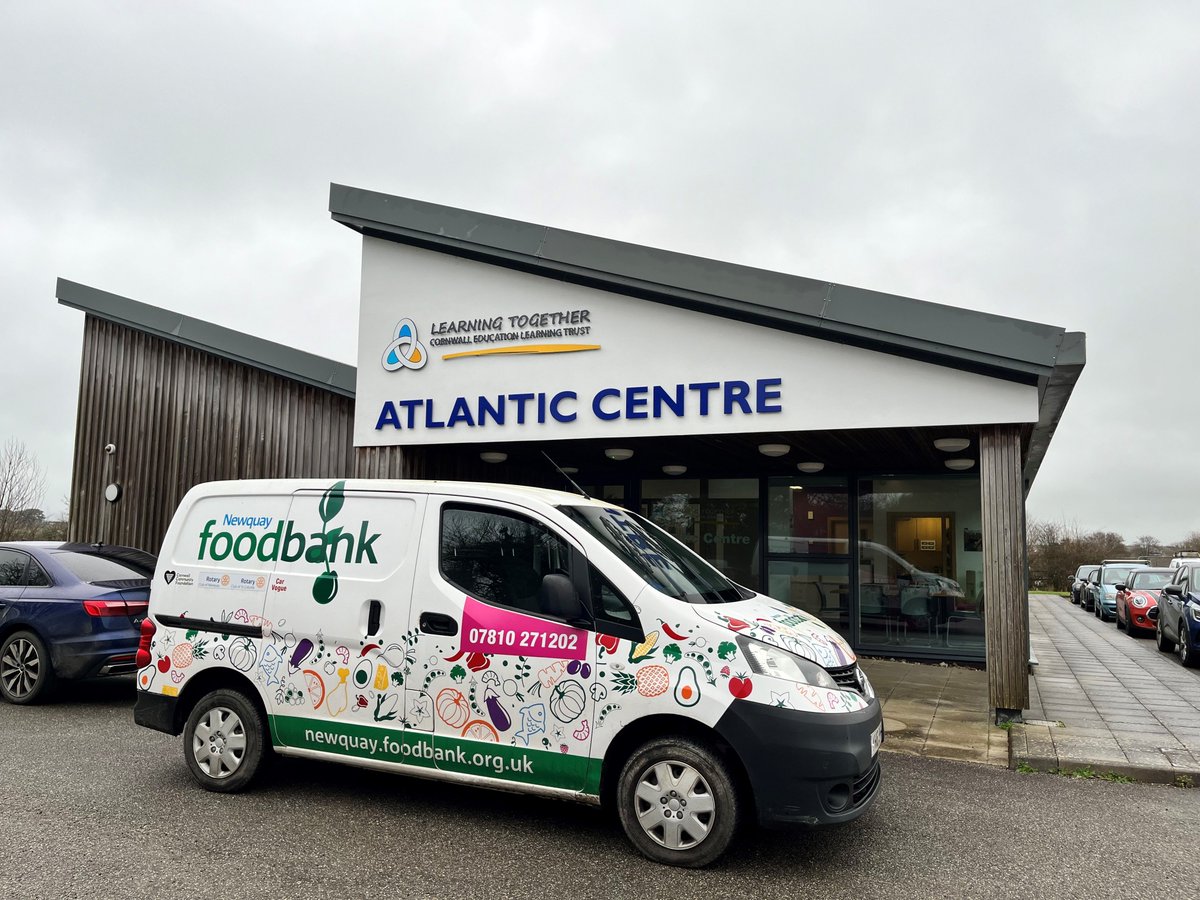 We understand the challenges facing our local communities and recognise the role we must play in adding capacity and resource to support families.  Providing @NewquayFoodbank with storage facilities is one of the ways we're helping to #StopFoodWaste and support local people.