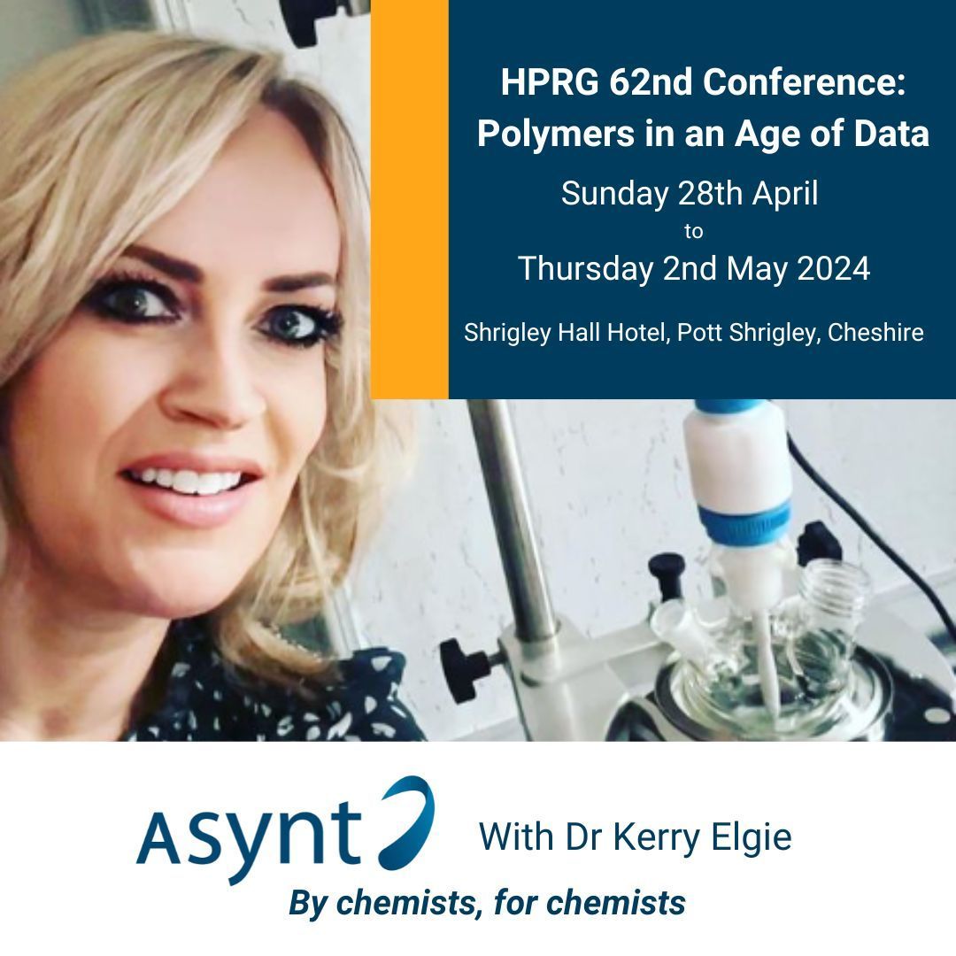 This coming week @kerryscientific will be at the HPRG 62nd Conference in Cheshire with our lab tools ideal for working with #polymers and #datatechnology. Drop by if you have any questions at all regarding our #laboratorytools and how they can help in your lab or DM for a chat!
