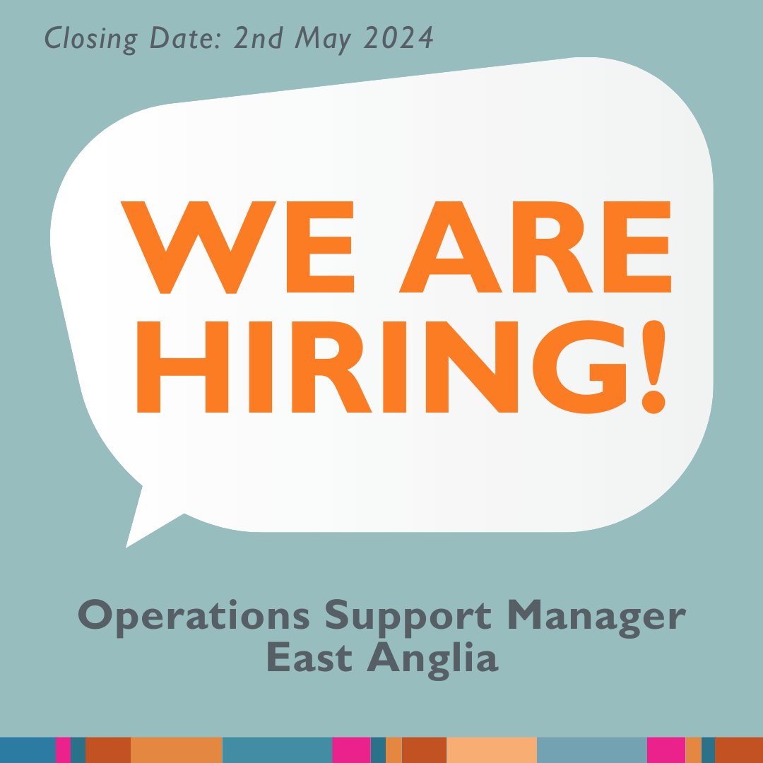 We are looking to appoint an Operations Support Manager (OSM) to join our UK national Operations Team and provide regional support to CMA affiliate Debt Advice and Connect centres across the East Anglia region.