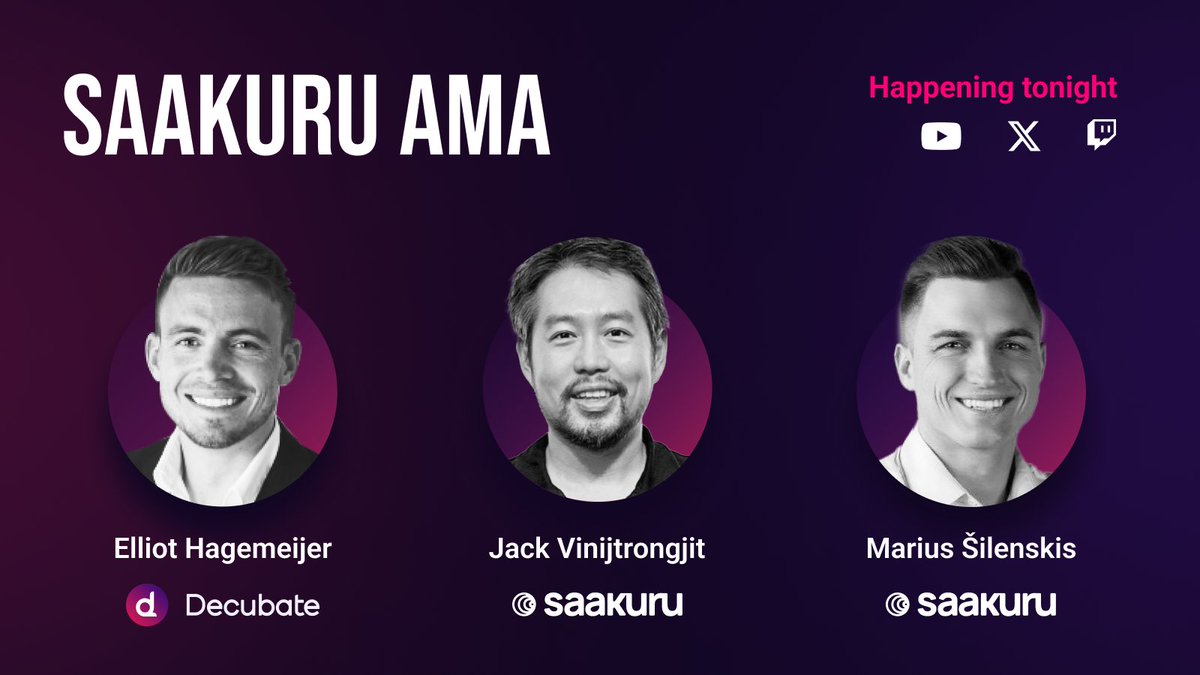 🎙 AMA Alert: Dive Deep into the World of Decubate & @saakuru_labs! Join us as Decubate's CEO Elliot collaborates with the Saakuru team for a captivating AMA session, today at 3 PM UTC! 👉 Engage & Win: Curious about Saakuru? Ask your questions in the comments for a chance to