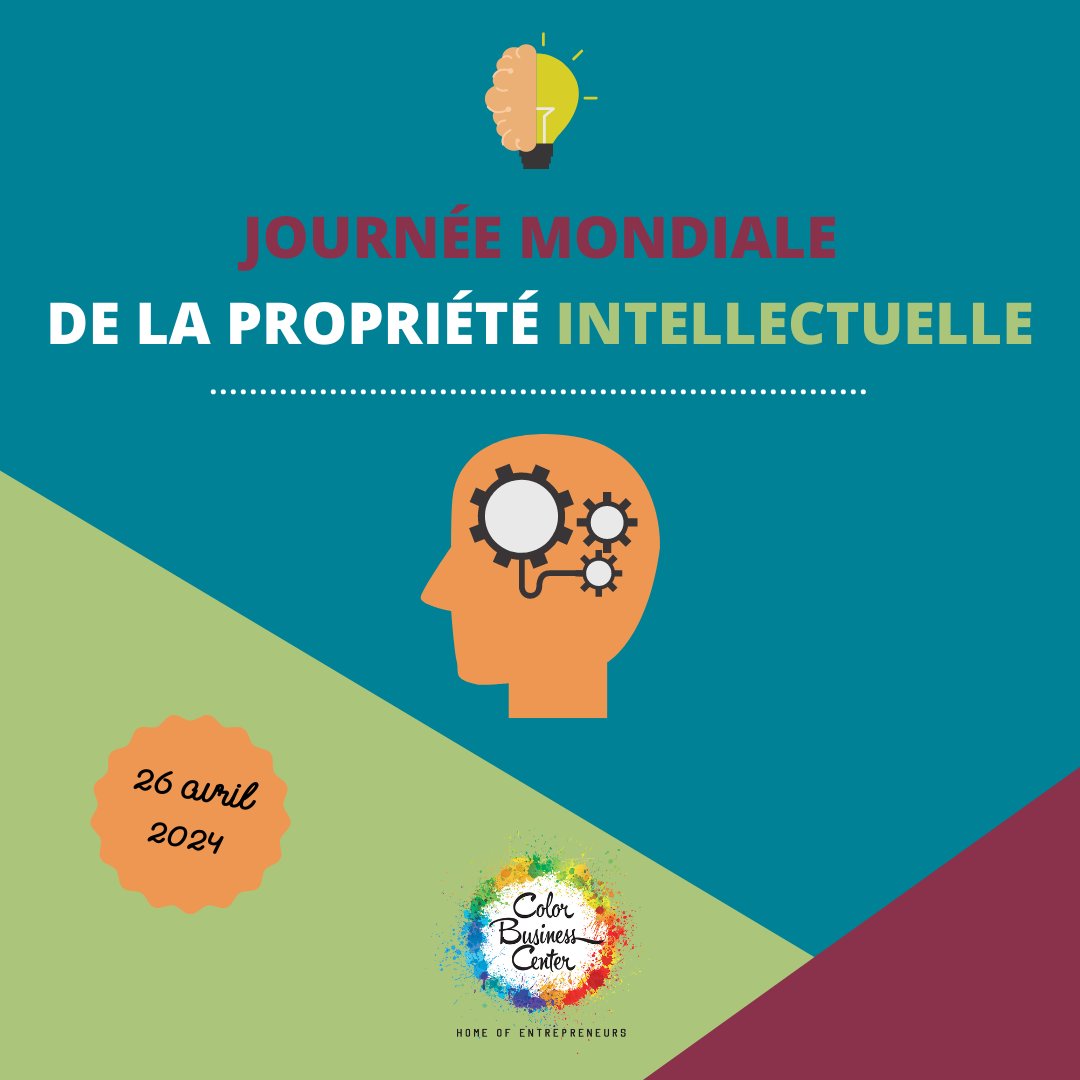 🎨 Aujourd'hui, nous célébrons la Journée Mondiale de la Propriété Intellectuelle ! 📚🖌️ Rendons hommage à l'innovation, à la créativité et à la protection des idées qui enrichissent notre monde 💡🌍 #PropriétéIntellectuelle #Innovation #Créativité