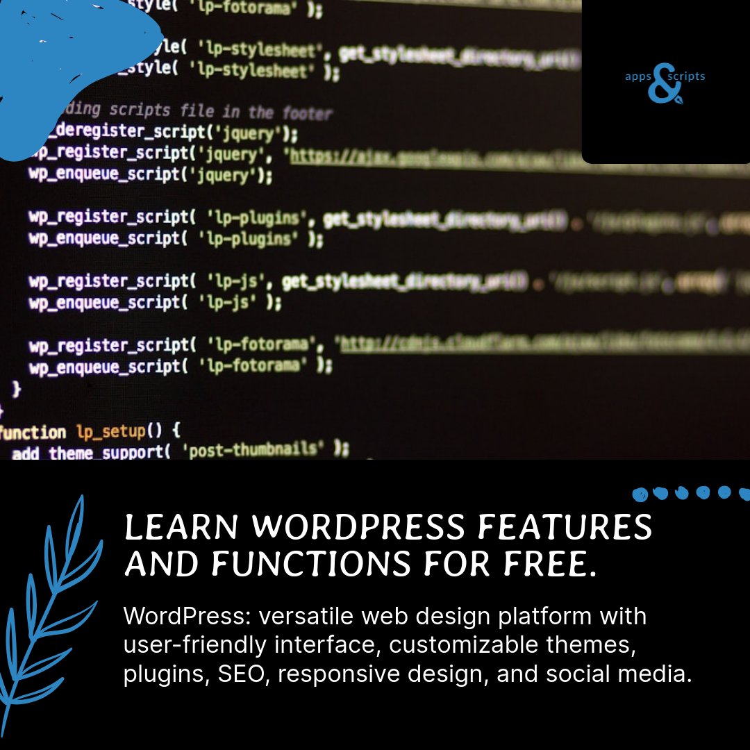 #WebDesign #WordPress #TechEducation #webdev #webdevelopment #frontendtraining #appsandscripts