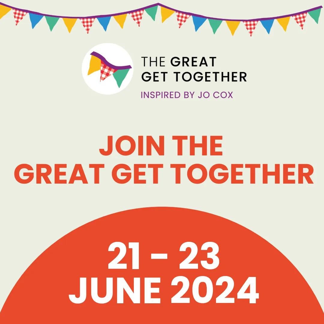 The Great Get Together (21-23 June 2024) organised by the @jocoxfoundation is the UK’s annual celebration of everything that unites our #communities, inspired by Jo Cox’s belief that we have more in common than that which divides us. Be inspired here: ow.ly/mpKu50RnQB6