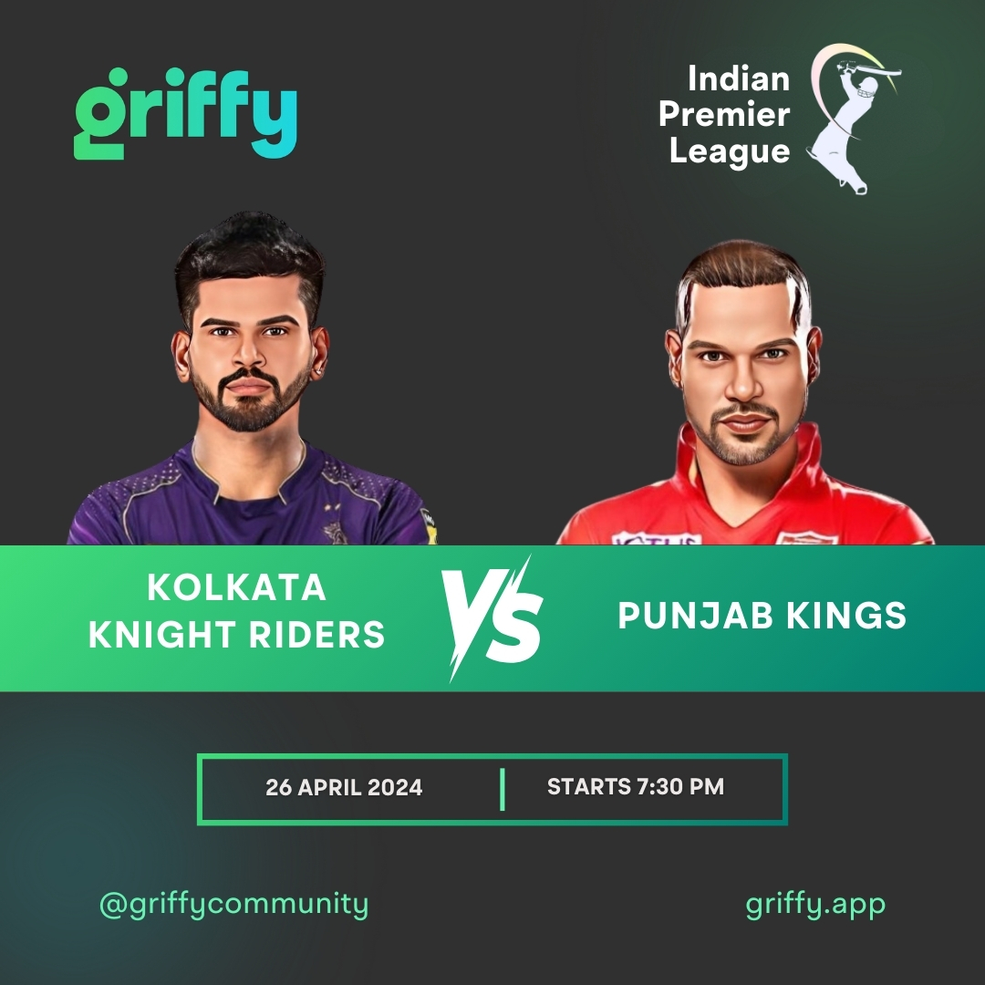 🎉Predict & Win – Today's Cricket Challenge!🎉

Evening battle: #KKRvsPBKS 

Your correct prediction could earn you $10 USDT!

🕞 Deadline: 26th April, 7:00 PM – Time is of the essence... 

🚀 Steps to victory:
1️⃣ Select your champion: #KKR or #PBKS 
2️⃣ Mention #Griffy and…