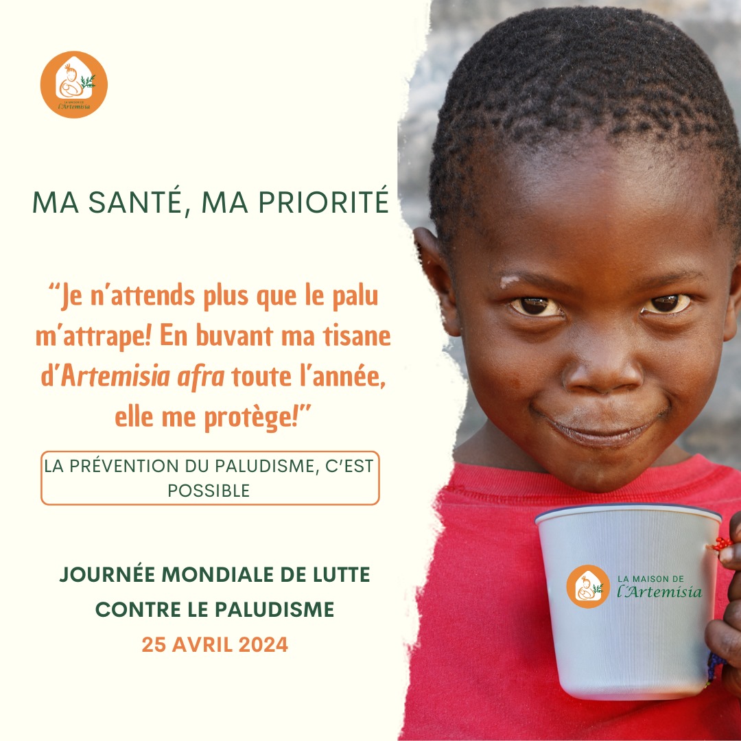 Grande journée de mobilisation hier dans tout le réseau des Maisons de l'Artemisia pour la journée de lutte contre le #paludisme. Cette année, le célèbre chanteur congolais Zao a remastérisé son « tube », la chanson « Moustique », pour sensibiliser en musique. #WorldMalariaDay