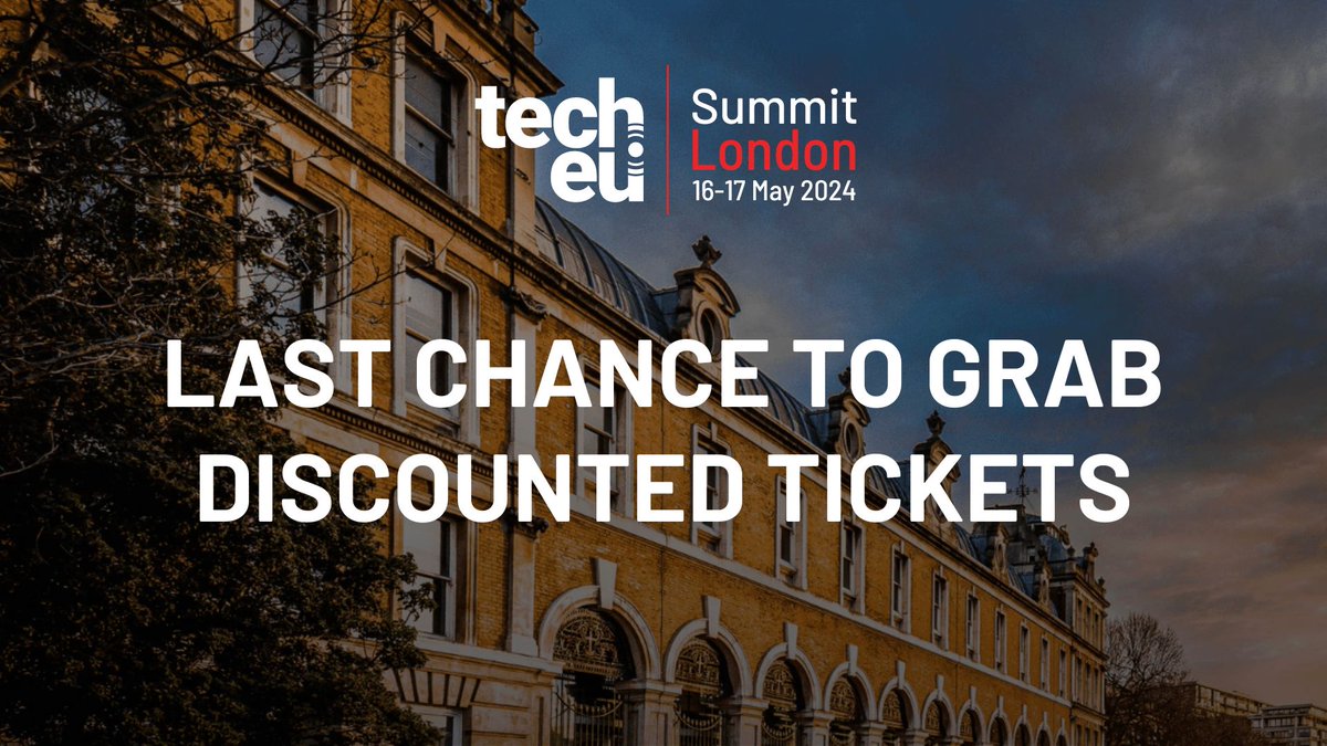 Final Countdown for Discounted Tickets to the Tech.eu Summit London 2024! - Only 5 Days Left! buff.ly/3UgBiwD