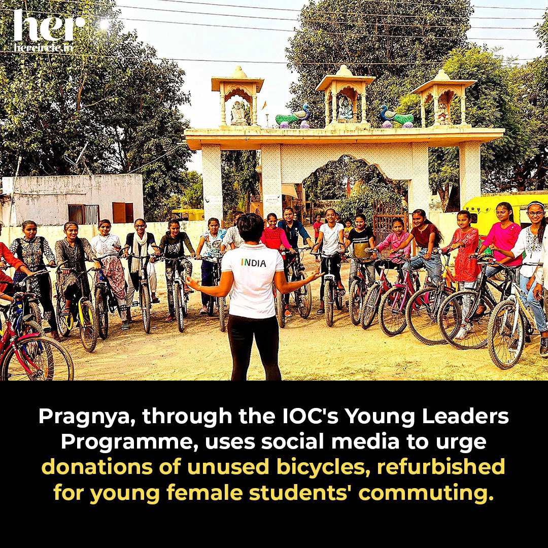 HercircleOff (@hercircle_off) on Twitter photo National triathlon champion and pioneering athlete, <a href="/pragnyamohan/">Pragnya Mohan</a> known for her groundbreaking feats on the racetrack, now tackles a new challenge off the course. Mohan launched the innovative project “Ek Beti, Ek Cycle” @ekbetiekcycle (One Daughter, One Bicycle). National triathlon champion and pioneering athlete, <a href="/pragnyamohan/">Pragnya Mohan</a> known for her groundbreaking feats on the racetrack, now tackles a new challenge off the course. Mohan launched the innovative project “Ek Beti, Ek Cycle” @ekbetiekcycle (One Daughter, One Bicycle).