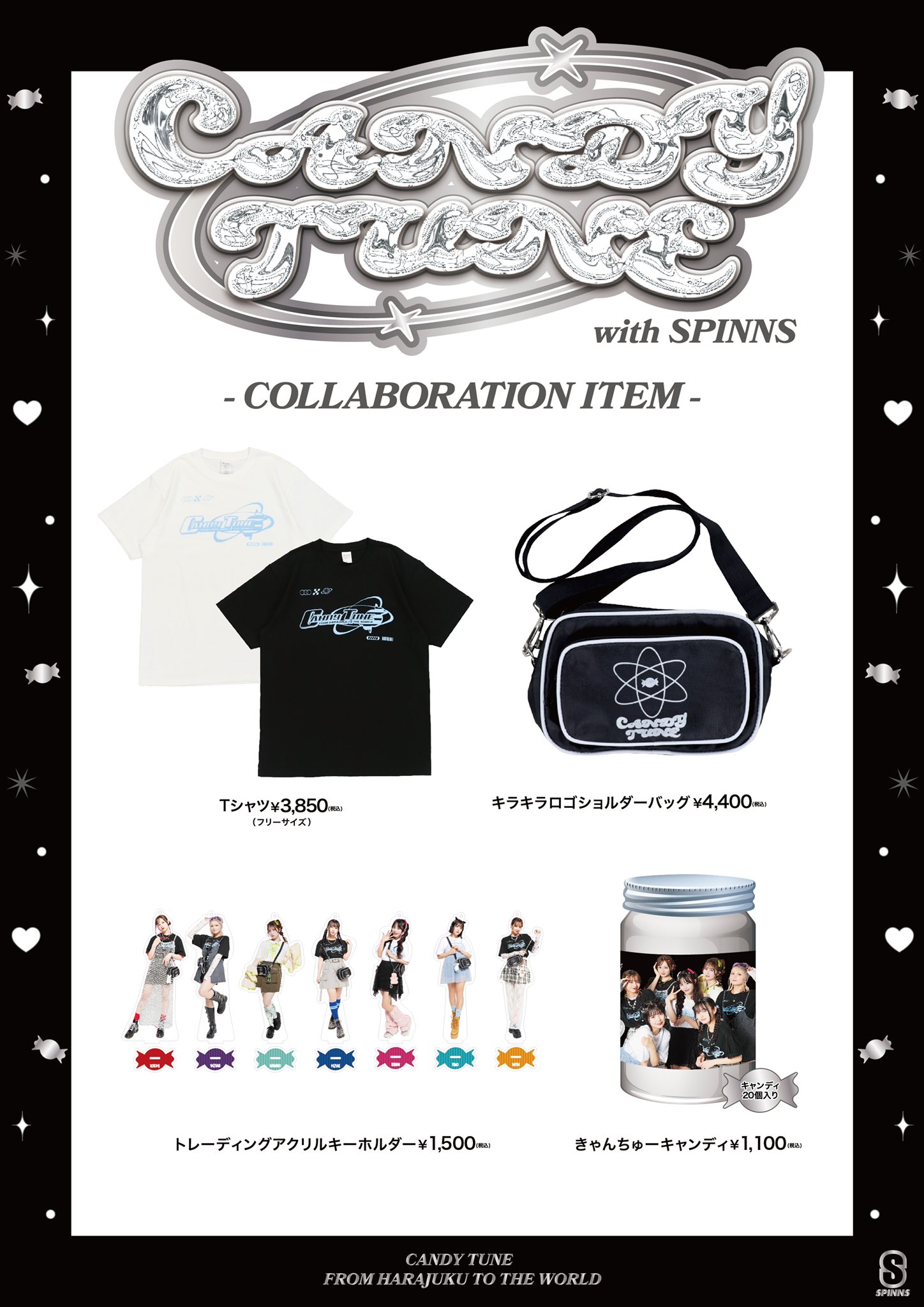 CANDYTUNE 桐原美月 Tシャツ - メルカリ