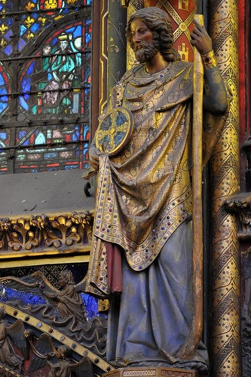 Sainte-Chapelle, París, el triunfo de la luz en el gótico #escultura