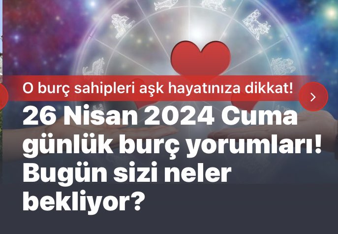 bolgegundem.com.tr/26-nisan-2024-… #Burç #astroloji #Arase #ColumbiaUniversity #KOTON #