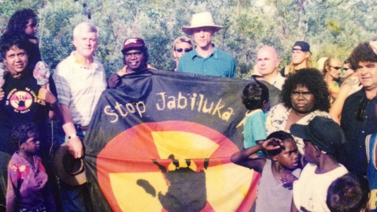 Mirrar traditional owners have waited for decades for Jabiluka to be protected for once and for all. The Oils played at the blockade in 1998, and I’ll be back if necessary to see justice prevail. 'Peter Garrett backs Mirarr Traditional Owners' (NT Times): petergarrett.com.au