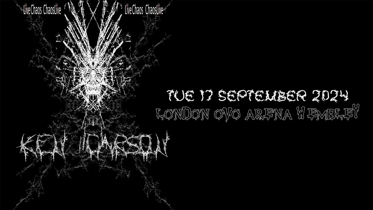 🆕 US rapper @kencarson brings #TheChaosTour to @OVOArena Wembley.

🎟️ Get your tickets here ⬇️
bit.ly/kencarson

🟢 Premium Experiences: ovoarenawembley.seatunique.com/music-tickets/…