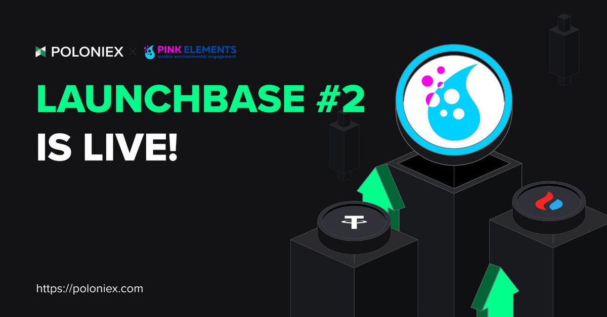 🚨 Poloniex 2nd LaunchBase, PINK ELEMENTS is live! 🔥 Subscription Price: 3125 HTX ($0.005) 📛 LaunchBase Offering: 8,000,000 PINK 📅 Registration Ends: Apr 27th, 13:00 UTC 🚀 Subscription Ends: Apr 29th, 12:00 UTC 🤖 Registration : poloniex.com/launchbase/PIN… 📡More Info:…