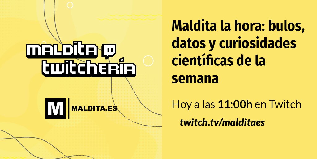 maldita's tweet photo. ¡Nueva #MalditaTwitchería!

✍️ Claves de la carta de Pedro Sánchez y escenarios posibles
💉 Qué debes saber sobre el "30% de fallecidos" y la vacuna COVID, con @AnaBayes 
📱 Qué es TikTok Lite y por qué se está investigando

👉ÚNETE: https://t.co/oCH9RSCCpS https://t.co/cfV5ABwDj2
