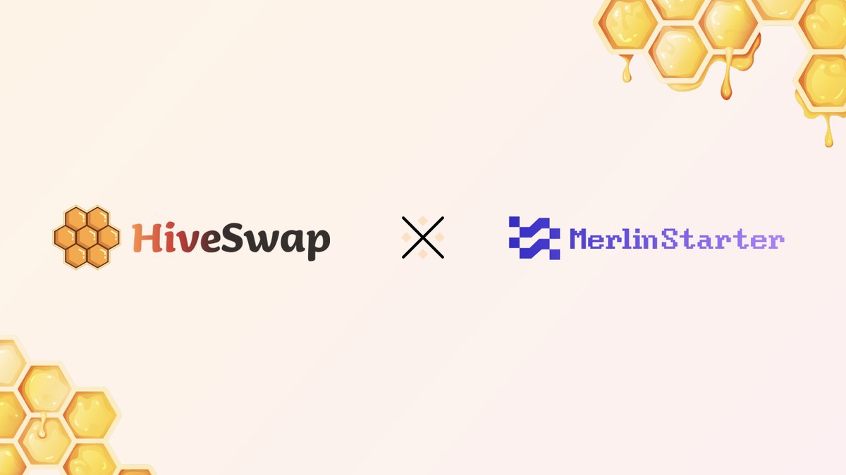 We're thrilled to announce our partnership with @Merlin_Starter, the 1st native launchpad on @MerlinLayer2 & the accelerator for all #BTCLayer2 projects! 🐝 HiveSwap Carnival also supports $MSTAR! pro.hiveswap.io/stake 🎁 Bring your $MSTAR on Merlin Chain to HiveSwap and share…