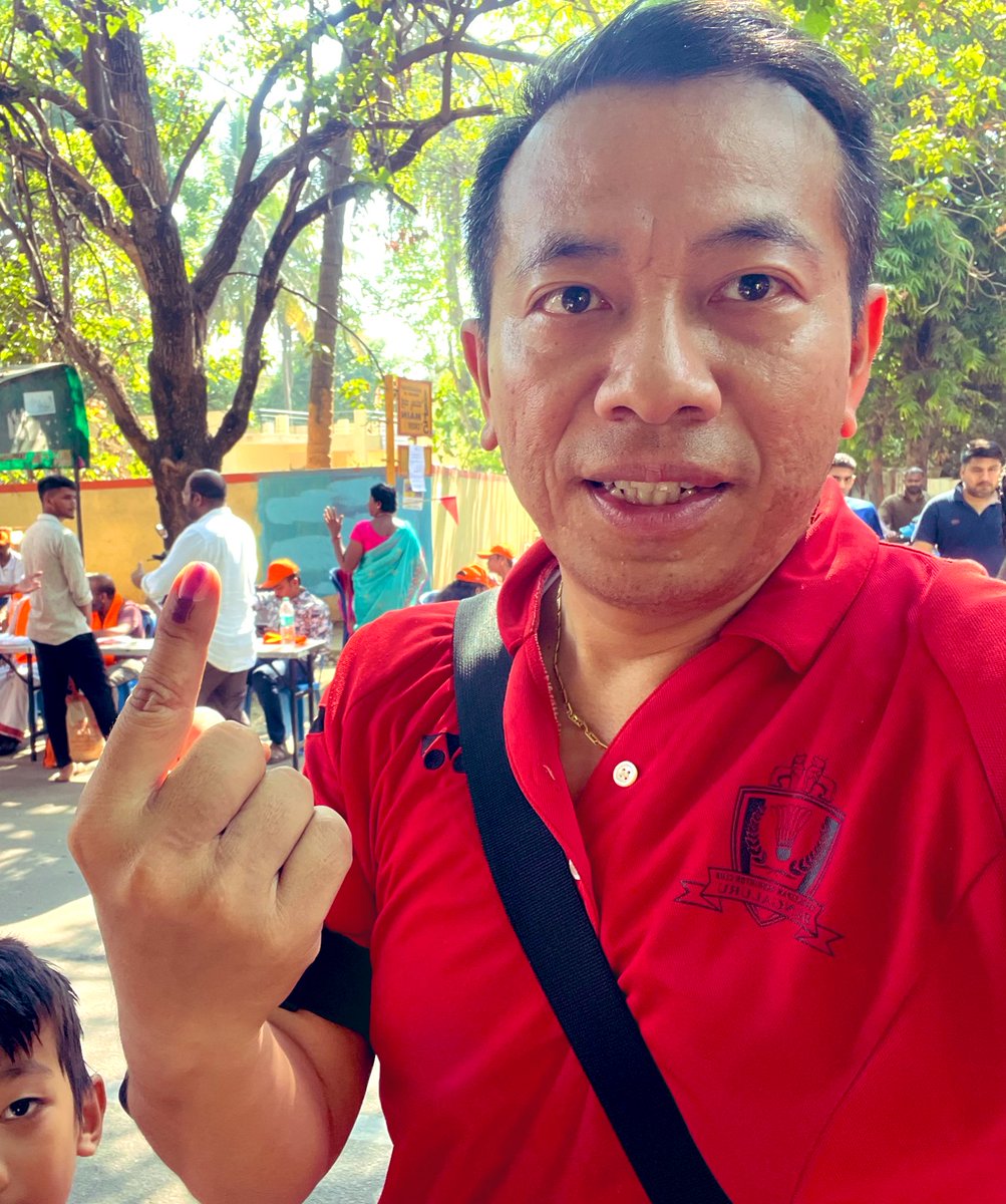 I casted my vote, just after my workout. It smooth and easy voting experience. I urge everyone to exercise their right to vote and contribute to the advancement of our democracy. Jai Hind