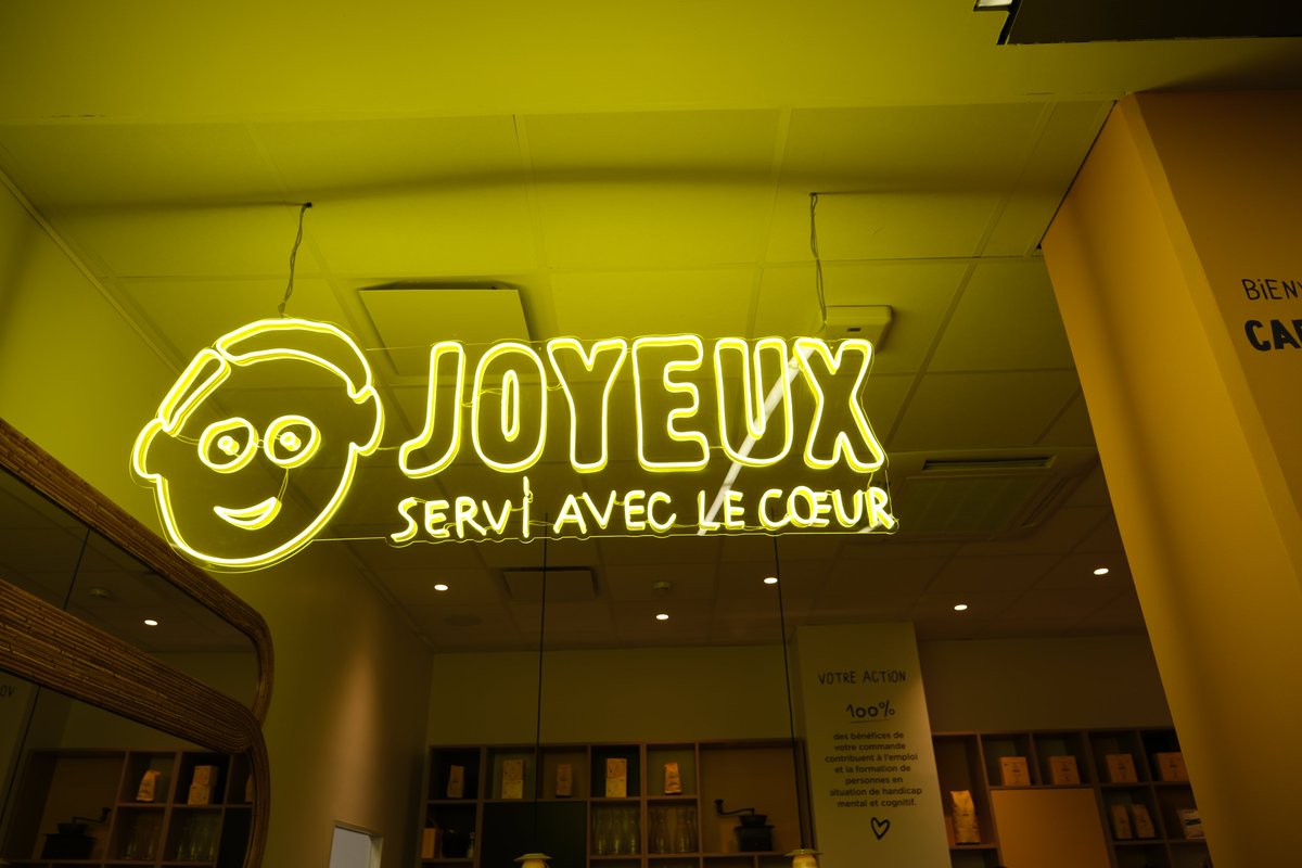 ☕Ouverture des portes du Comptoir <a href="/cafejoyeux/">Café Joyeux</a> chez AXA en France à Nanterre !

🤝Un concept solidaire et inclusif qui emploie et forme des personnes en situation de handicap mental.

💛Nous sommes fiers d'accueillir cette belle initiative au sein de nos locaux.