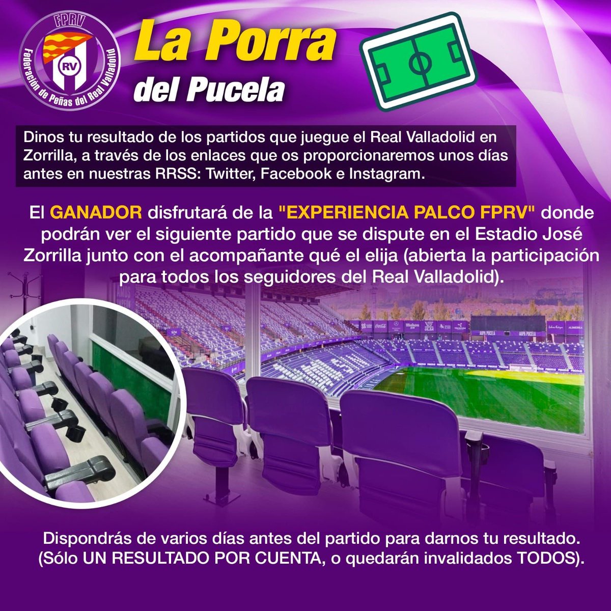 Federación de Peñas del Real Valladolid tweet media