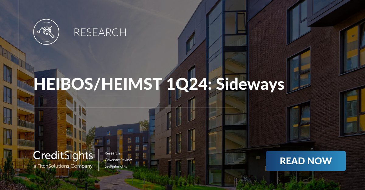 Heimstaden Bostad's first-quarter 2024 results aligned with our expectations, offering reassurance that the credit situation had not deteriorated further. However, the outlook at the holding company, Heimstaden AB, is less optimistic. Read full report here:hubs.li/Q02v7l1j0