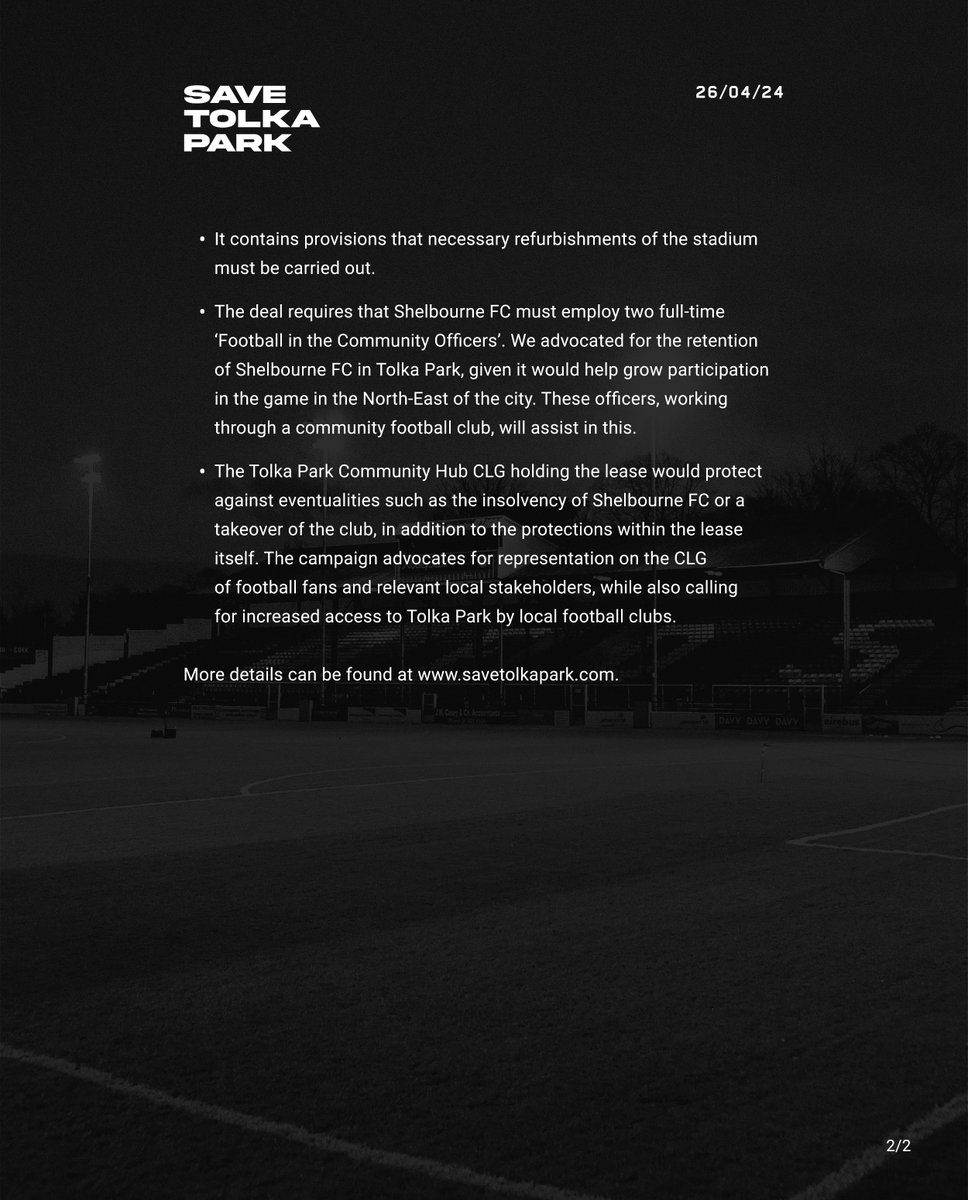 Save Tolka Park tweet media