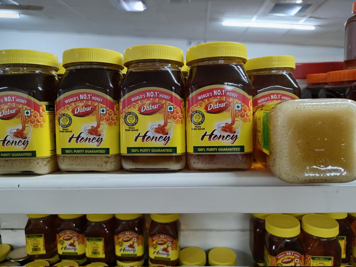 @DaburIndia why is there this sedimentation in your honey?? Is it normal? This is at a Canteen Stores Department #CSD for #ArmedForces 
@adgpi