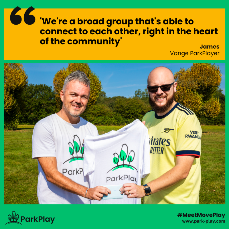 ParkPlayUK's tweet photo. This week marks Mental Health Awareness Week.

As we grow ParkPlay to new parks and regions across the UK, community remains at the heart of all that we do as we support the mental wellbeing of our ParkPlayers through the life changing power of play.

#MeetMovePlay #ParkPlay https://t.co/pZ6Co3Weiv