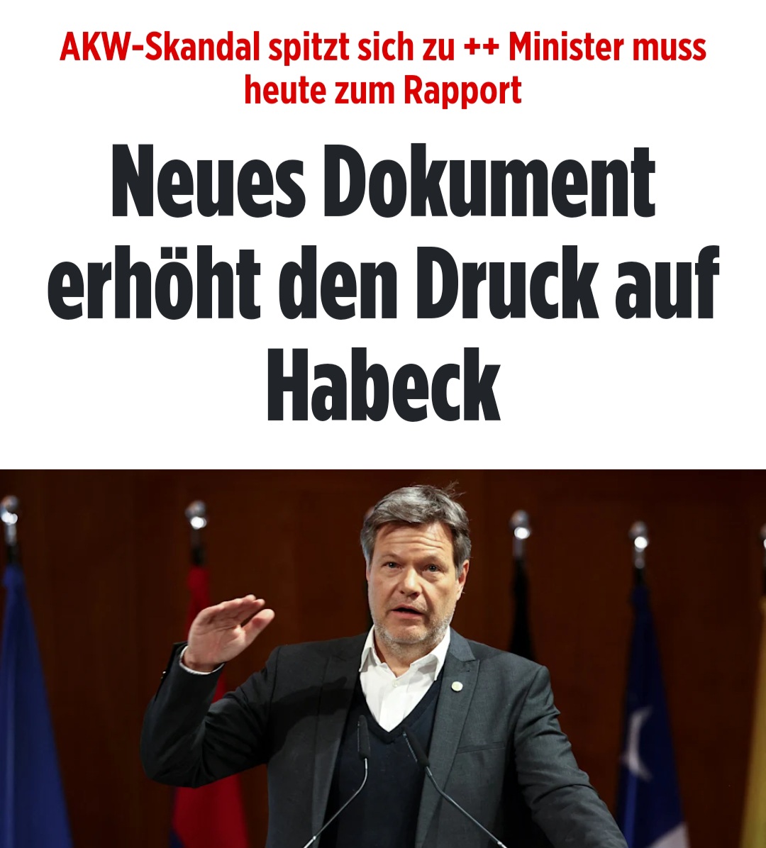 Durch #Cicero wird es immer enger für Robert #Habeck!
Wenn aus dem Atomausstieg ein Habeck-Ausstieg wird, dann haben wir mehr gewonnen als verloren!
Der #HabeckRuecktritt ist ÜBERFÄLLIG und ALTERNATIVLOS!